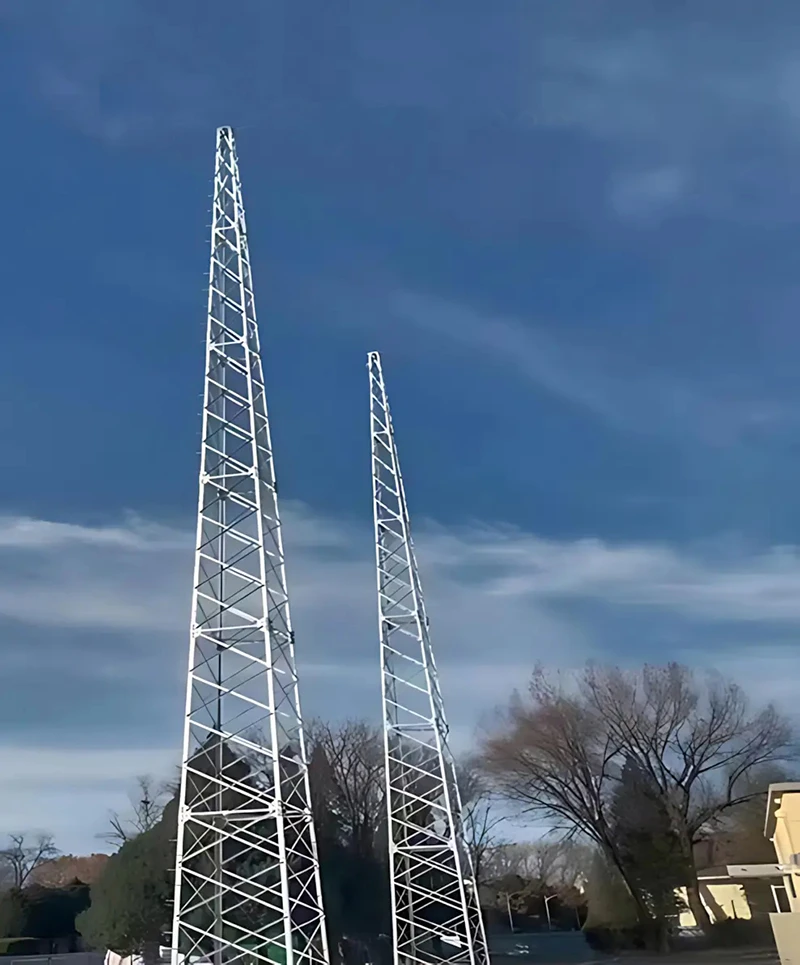 Guyed Angle Steel Tower Guyed Angle Steel Tower