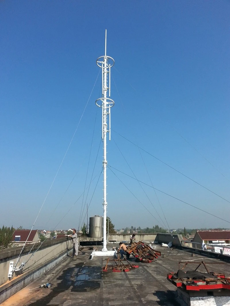 Guyed Communication Tower Guyed Communication Tower