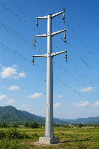 Steel Tubular Power Pole