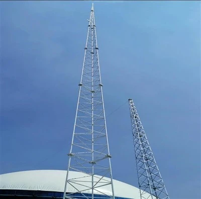 Three Column Lightning Tower