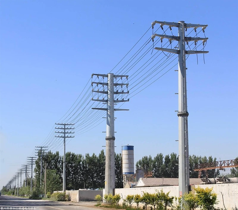 Steel Tubular Power Pole price Steel Tubular Power Pole price